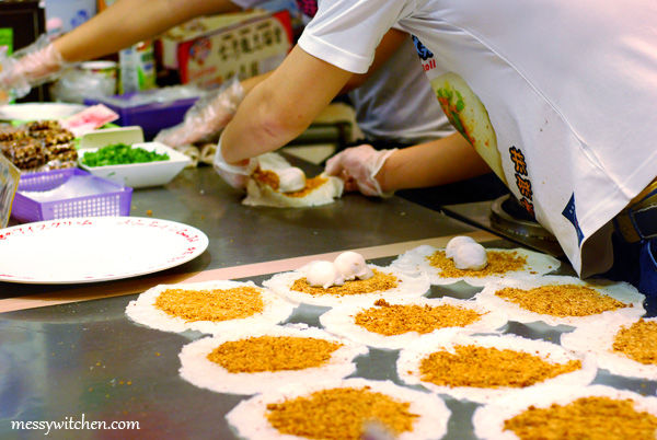 A-Zhu Peanut Ice-Cream Roll @ Jiufen Old Street, Taiwan